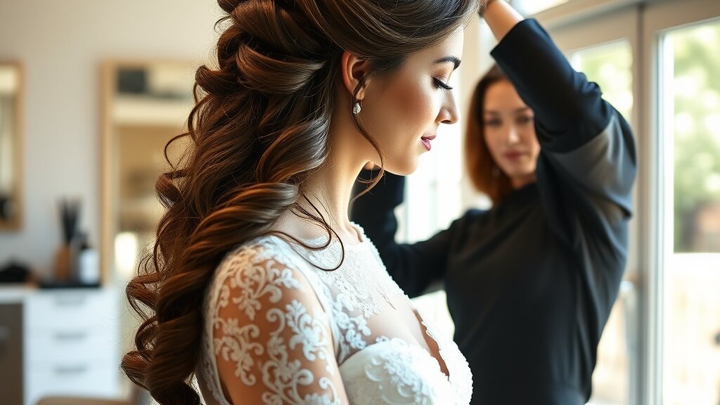 Bridal Hair Trial for a September Wedding: How Many Weeks Ahead to Test Your Look