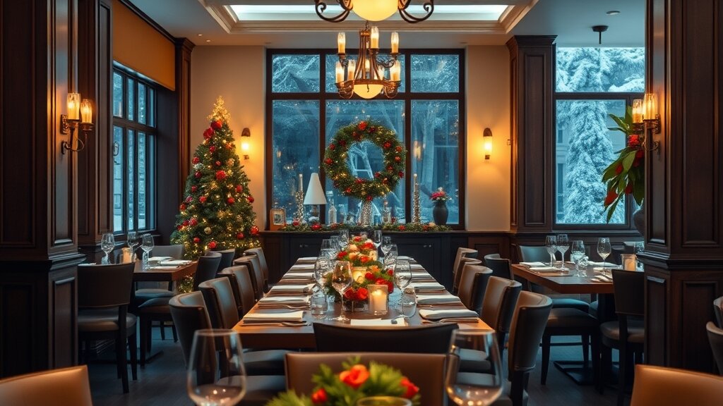 Office Christmas Party Restaurants in Ottawa: Group Menus and Reservation Tips for November